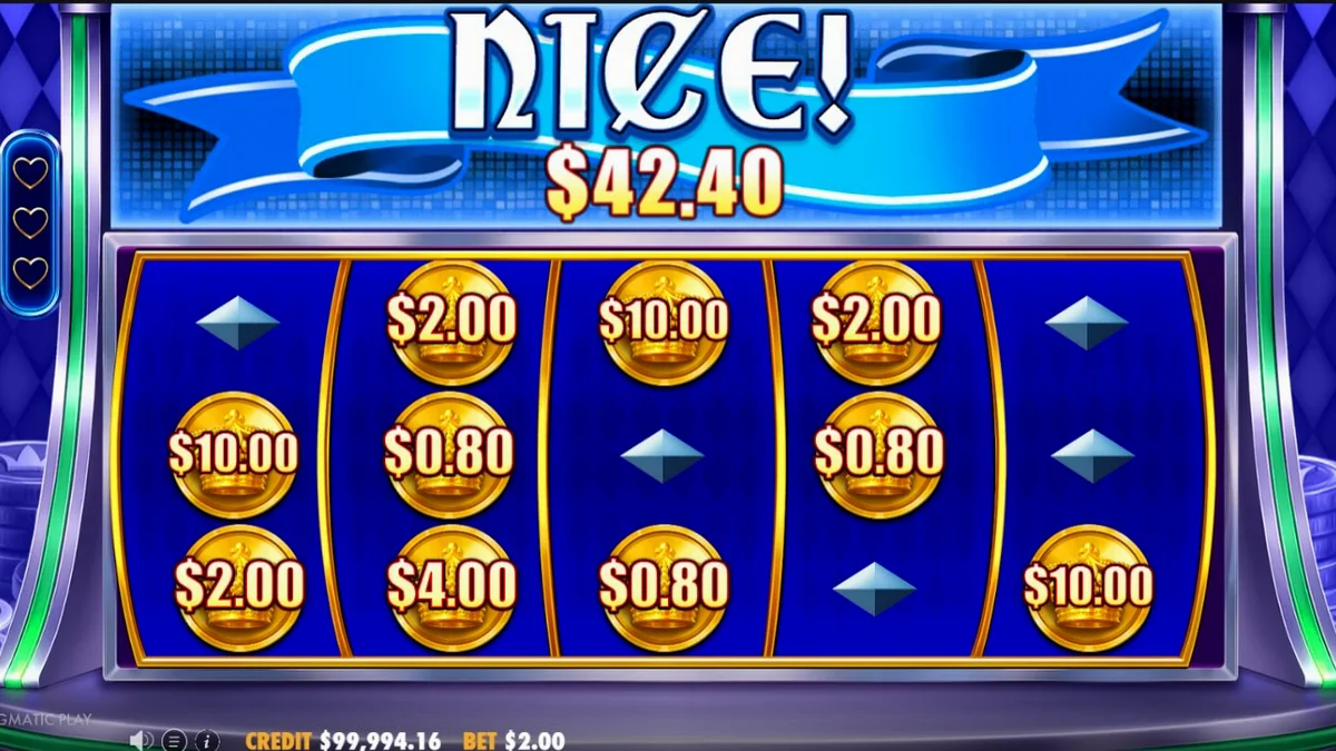 Tampilan visual retro dan simbol klasik pada slot Joker’s Jewels Hold & Spin